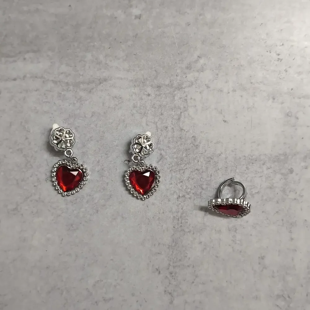 Snow White Costume Halloween Dress Up Cosplay Wand Earrings Ring Crown